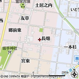 愛知県一宮市富塚長畑周辺の地図