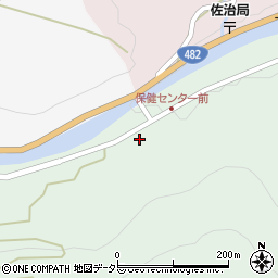 鳥取県鳥取市佐治町加瀬木2235周辺の地図