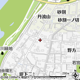 愛知県一宮市奥町堤下一188周辺の地図