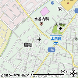 愛知県江南市上奈良町瑞穂95周辺の地図