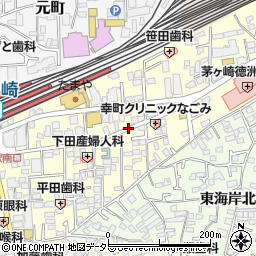 神奈川県茅ヶ崎市幸町周辺の地図