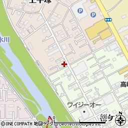 神奈川県平塚市上平塚11-60周辺の地図