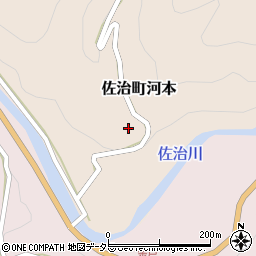鳥取県鳥取市佐治町河本周辺の地図