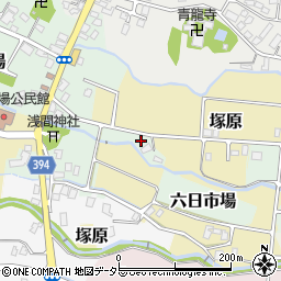 静岡県御殿場市六日市場16周辺の地図