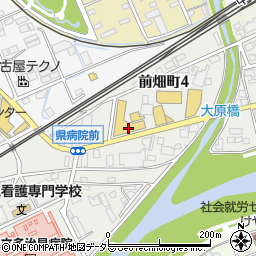 岐阜トヨタ自動車多治見店周辺の地図