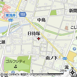 愛知県一宮市浅井町東浅井南ノ下1305-1周辺の地図