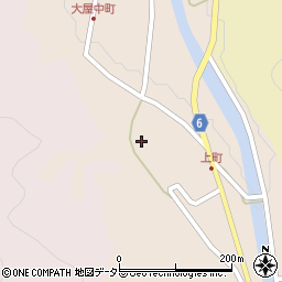兵庫県養父市大屋町大屋市場257周辺の地図