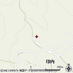 京都府福知山市印内宮ノ段周辺の地図