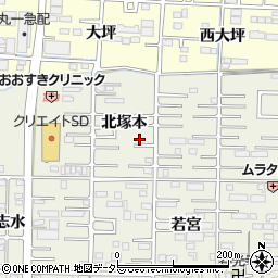 愛知県一宮市今伊勢町馬寄北塚本35周辺の地図
