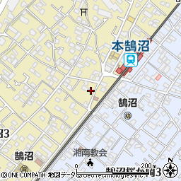 ロータス湘南周辺の地図