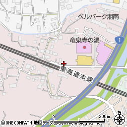 神奈川県茅ヶ崎市中島1355-2周辺の地図