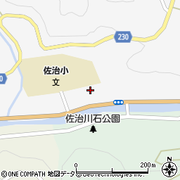 鳥取県鳥取市佐治町福園29周辺の地図