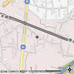 神奈川県茅ヶ崎市中島1174-2周辺の地図