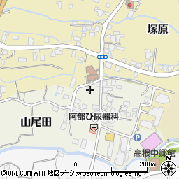 静岡県御殿場市山尾田114周辺の地図