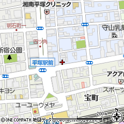 神奈川県平塚市宮の前8-2周辺の地図