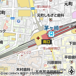 茅ヶ崎ラスカ６階　そじ坊周辺の地図