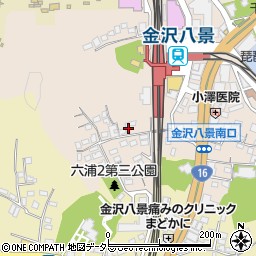 神奈川県横浜市金沢区瀬戸14-5周辺の地図