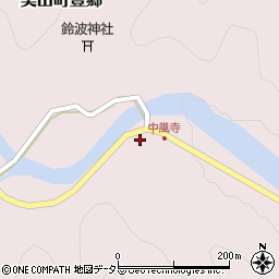 京都府南丹市美山町豊郷保土呂周辺の地図