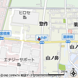 愛知県犬山市惣作41周辺の地図