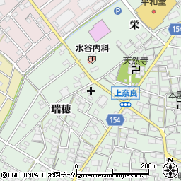 愛知県江南市上奈良町瑞穂76-2周辺の地図