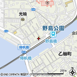 神奈川県横浜市金沢区平潟町23周辺の地図