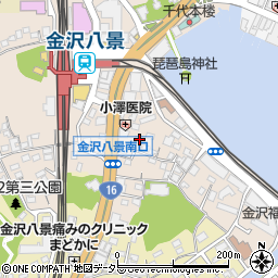 神奈川県横浜市金沢区瀬戸3-37周辺の地図