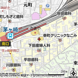 ドラッグセイムス茅ヶ崎南口薬局周辺の地図