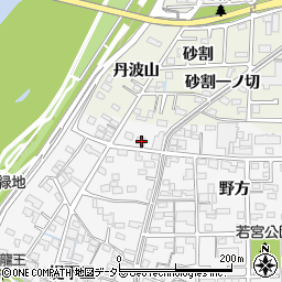 愛知県一宮市奥町堤下一175周辺の地図