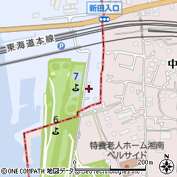 湘南ジャンク　ヤード周辺の地図