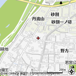 愛知県一宮市奥町堤下一513周辺の地図