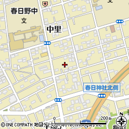 神奈川県平塚市中里25周辺の地図