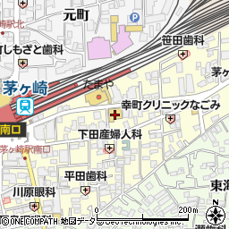 ドラッグセイムス茅ヶ崎南口店周辺の地図