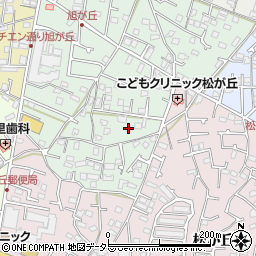 神奈川県茅ヶ崎市旭が丘10周辺の地図