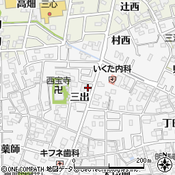 セブンイレブン一宮奥町店周辺の地図