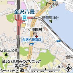 神奈川県横浜市金沢区瀬戸3-38周辺の地図