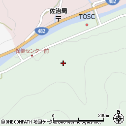 鳥取県鳥取市佐治町加瀬木1350周辺の地図