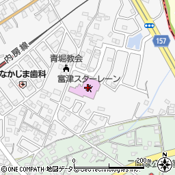 富津スターレーン周辺の地図