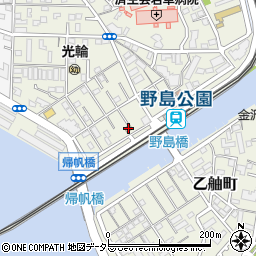 ファミリーマート平潟店周辺の地図
