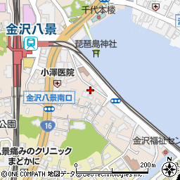 神奈川県横浜市金沢区瀬戸3-15周辺の地図