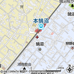 パインリッチ湘南周辺の地図