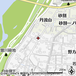 愛知県一宮市奥町堤下一509周辺の地図