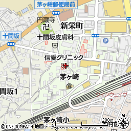 茅ヶ崎歯科医院周辺の地図