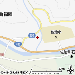 鳥取県鳥取市佐治町福園109-9周辺の地図