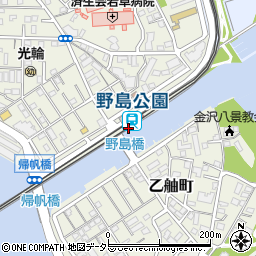 神奈川県横浜市金沢区平潟町22周辺の地図