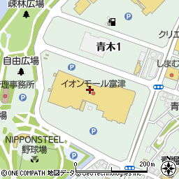 イオン薬局富津店周辺の地図