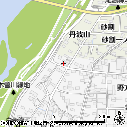 愛知県一宮市奥町堤下一151周辺の地図