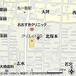 愛知県一宮市今伊勢町馬寄北塚本15-7周辺の地図