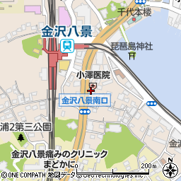 セブンス薬局金沢八景店周辺の地図