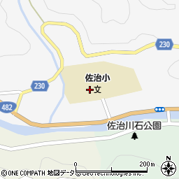 鳥取県鳥取市佐治町福園41周辺の地図