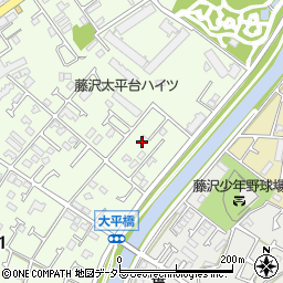 神奈川県藤沢市辻堂太平台2丁目4周辺の地図